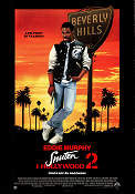 Snuten i Hollywood 2 1987 poster Eddie Murphy Judge Reinhold Jürgen Prochnow Tony Scott Poliser