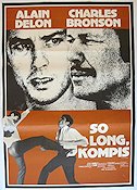 So Long kompis 1968 poster Charles Bronson Alain Delon