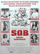 S.O.B. 1981 poster Julie Andrews Loretta Swit Larry Hagman Blake Edwards