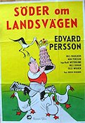 Söder om landsvägen 1936 poster Edvard Persson Inga-Bodil Vetterlund Fritiof Billquist Nils Ekman Mim Persson Gideon Wahlberg Hitta mer: Skåne