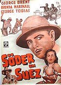 Söder om Suez 1941 poster George Brent Brenda Marshall