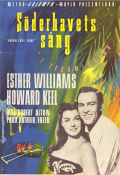 Söderhavets sång 1950 poster Esther Williams Howard Keel Minna Gombell Robert Alton Musikaler