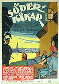 Söderkåkar 1932 poster Edvard Persson Gideon Wahlberg Dagmar Ebbesen Hitta mer: Stockholm Affischkonstnär: Blomberg