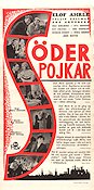 Söderpojkar 1940 poster Elof Ahrle Tollie Zellman Siv Ericks Gösta Stevens Hitta mer: Stockholm