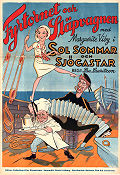 Sol sommar och sjögastar 1932 poster Fy og Bi Carl Schenström Harald Madsen Marguerite Viby Lau Lauritzen Danmark Skepp och båtar