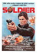 The Soldier 1982 poster Ken Wahl Alberta Watson Klaus Kinski James Glickenhaus