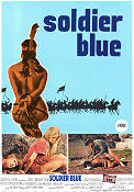 Soldier Blue 1970 poster Candice Bergen Peter Strauss Donald Pleasence Ralph Nelson