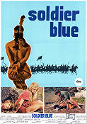 Soldier Blue 1970 poster Candice Bergen Peter Strauss Donald Pleasence Ralph Nelson