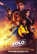 Solo: A Star Wars Story 2018 poster Alden Ehrenreich Joonas Suotamo Woody Harrelson Ron Howard Hitta mer: Star Wars
