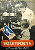 Solstickan sprid solsken bland barn och gamla 1945 affisch Hitta mer: Advertising