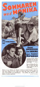 Sommaren med Monika 1953 poster Harriet Andersson Ingmar Bergman