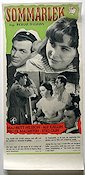 Sommarlek 1951 poster Maj-Britt Nilsson Alf Kjellin Stig Olin Birger Malmsten Ingmar Bergman