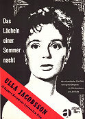 Sommarnattens leende 1956 poster Ulla Jacobsson Ingmar Bergman