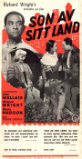 Son av sitt land 1951 poster Jean Wallace Richard Wright Gloria Madison Pierre Chenal