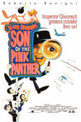 Son of the Pink Panther 1993 poster Roberto Benigni Herbert Lom Claudia Cardinale Blake Edwards Hitta mer: Pink Panther