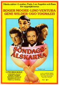 Söndagsälskarna 1980 poster Roger Moore Lino Ventura Ugo Tognazzi Bryan Forbes