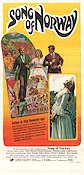 Song of Norway 1971 poster Christina Schollin Musik: Edvard Grieg Norge Musikaler