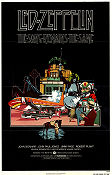 The Song Remains the Same 1976 poster Robert Plant Jimmy Page Led Zeppelin Peter Clifton Rock och pop