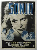 Sonja 1943 poster Birgit Tengroth Sture Lagerwall