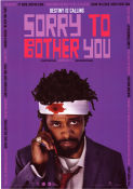 Sorry To Bother You 2018 poster LaKeith Stanfield Tessa Thompson Jermaine Fowler Boots Riley