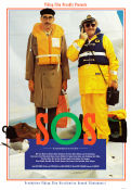 SOS En segelsällskapsresa 1988 poster Jon Skolmen Birgitte Söndergaard Lasse Åberg Skepp och båtar Telefoner Resor