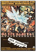 SOS Poseidon 1972 poster Gene Hackman Ernest Borgnine Shelley Winters Ronald Neame Skepp och båtar