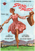 The Sound of Music 1965 poster Julie Andrews Christopher Plummer Eleanor Parker Robert Wise Musik: Rodgers and Hammerstein Berg Musikaler