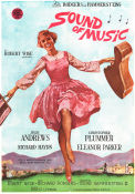 The Sound of Music 1965 poster Julie Andrews Christopher Plummer Eleanor Parker Robert Wise Musik: Rodgers and Hammerstein Berg Musikaler