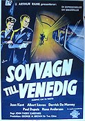 Sovvagn till Venedig 1948 poster Jean Kent Tåg