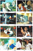 Space Jam 1996 lobbykort Michael Jordan Bill Murray Wayne Knight Bugs Bunny Snurre Sprätt Joe Pytka Sport Kändisar Animerat