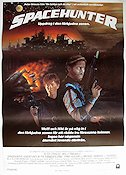Spacehunter 1983 poster Peter Strauss Molly Ringwald Ernie Hudson Lamont Johnson Rymdskepp