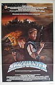 Spacehunter 1983 poster Peter Strauss Molly Ringwald Rymdskepp