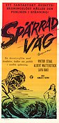 Spärrad väg 1955 poster Viktor Staal