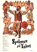 Spelman på taket 1971 poster Topol Norma Crane Leonard Frey Norman Jewison Musikaler
