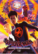 Spider-Man: Across the Spider-Verse 2023 poster Shameik Moore Joaquim Dos Santos Animerat Filmbolag: Marvel