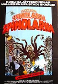 Spindlarna 1977 poster Steve Brodie Insekter och spindlar