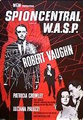 Spioncentral WASP 1965 poster Robert Vaughn Hitta mer: Man From UNCLE Agenter