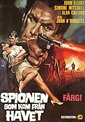 Spionen som kom från havet 1967 poster John Elliot Simone Mitchell Vapen Agenter