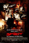 The Spirit 2008 poster Gabriel Macht Samuel L Jackson Scarlett Johansson Frank Miller Från serier