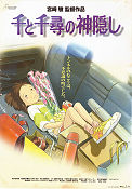 Spirited Away 2001 poster Hayao Miyazaki Filmbolag: Studio Ghibli Hitta mer: Anime Filmen från: Japan Animerat Barn
