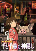 Spirited Away 2001 poster Hayao Miyazaki Filmbolag: Studio Ghibli Hitta mer: Anime Filmen från: Japan Animerat Barn