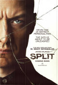 Split 2016 poster James McAvoy Anya Taylor-Joy Haley Lu Richardson M Night Shyamalan