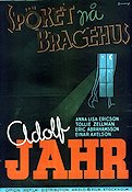 Spöket på Bragehus 1936 poster Adolf Jahr Annalisa Ericson Ragnar Arvedson