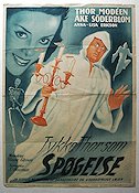 Spökreportern 1941 poster Åke Söderblom Thor Modéen