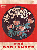 Spotnicks med Bob Lander 1962 affisch Bob Lander