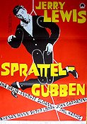 Sprattelgubben 1964 poster Ina Balin Everett Sloane Jerry Lewis