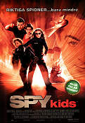 Spy Kids 2001 poster Alexa PenaVega Daryl Sabara Antonio Banderas Robert Rodriguez Barn