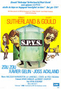 S.P.Y.S 1974 poster Donald Sutherland Elliott Gould Zouzou Irvin Kershner