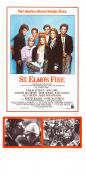 St Elmo´s Fire 1985 poster Demi Moore Emilio Estevez Rob Lowe Joel Schumacher Skola