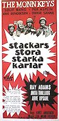 Stackars stora starka karlar 1963 poster Monn Keys Ray Adams Norge
